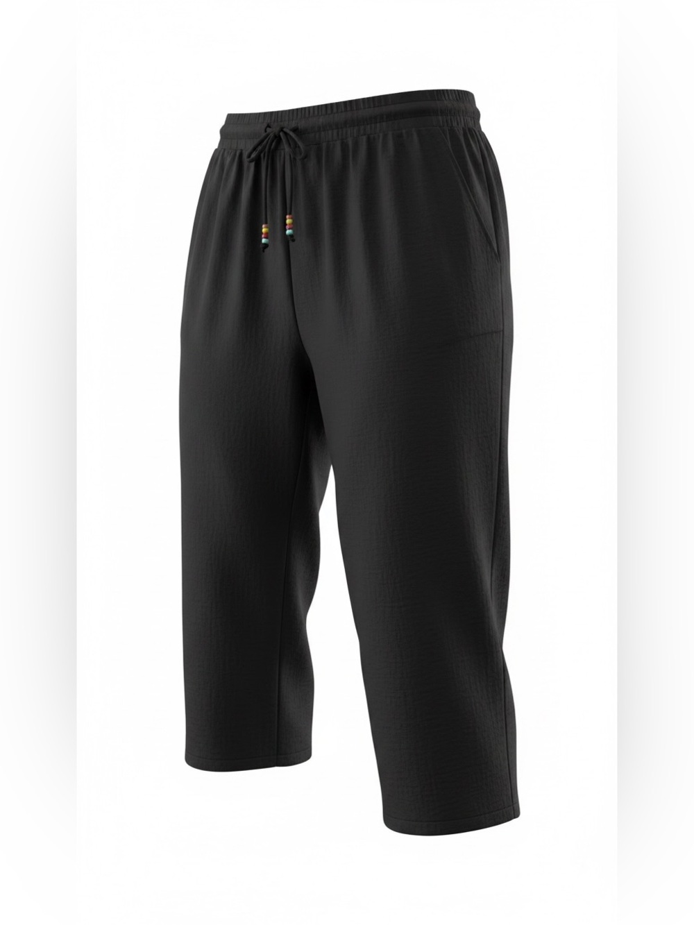 Belle Beach by Kim Gravel Size 5X Black Gauze Pants - Picture 1 of 6